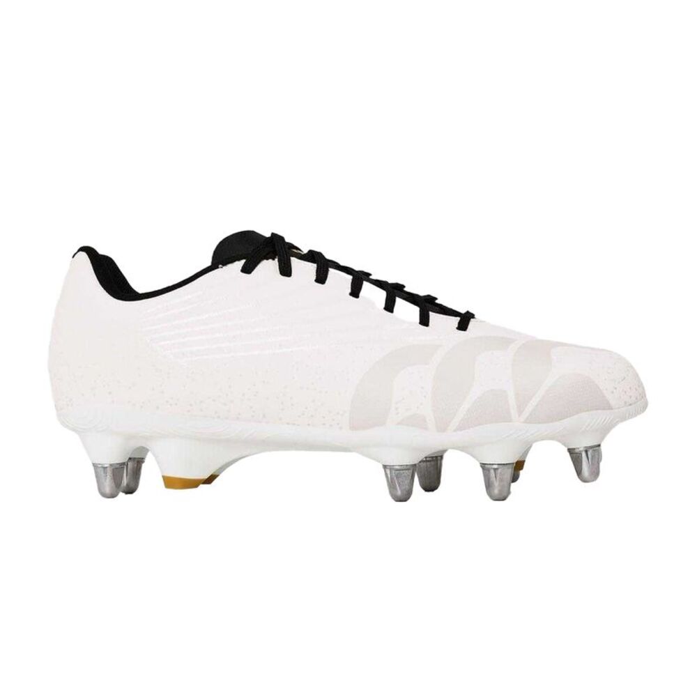 Canterbury Mens Stampede Groundbreak Team Patterned Leather Soft Ground Rugby Bo